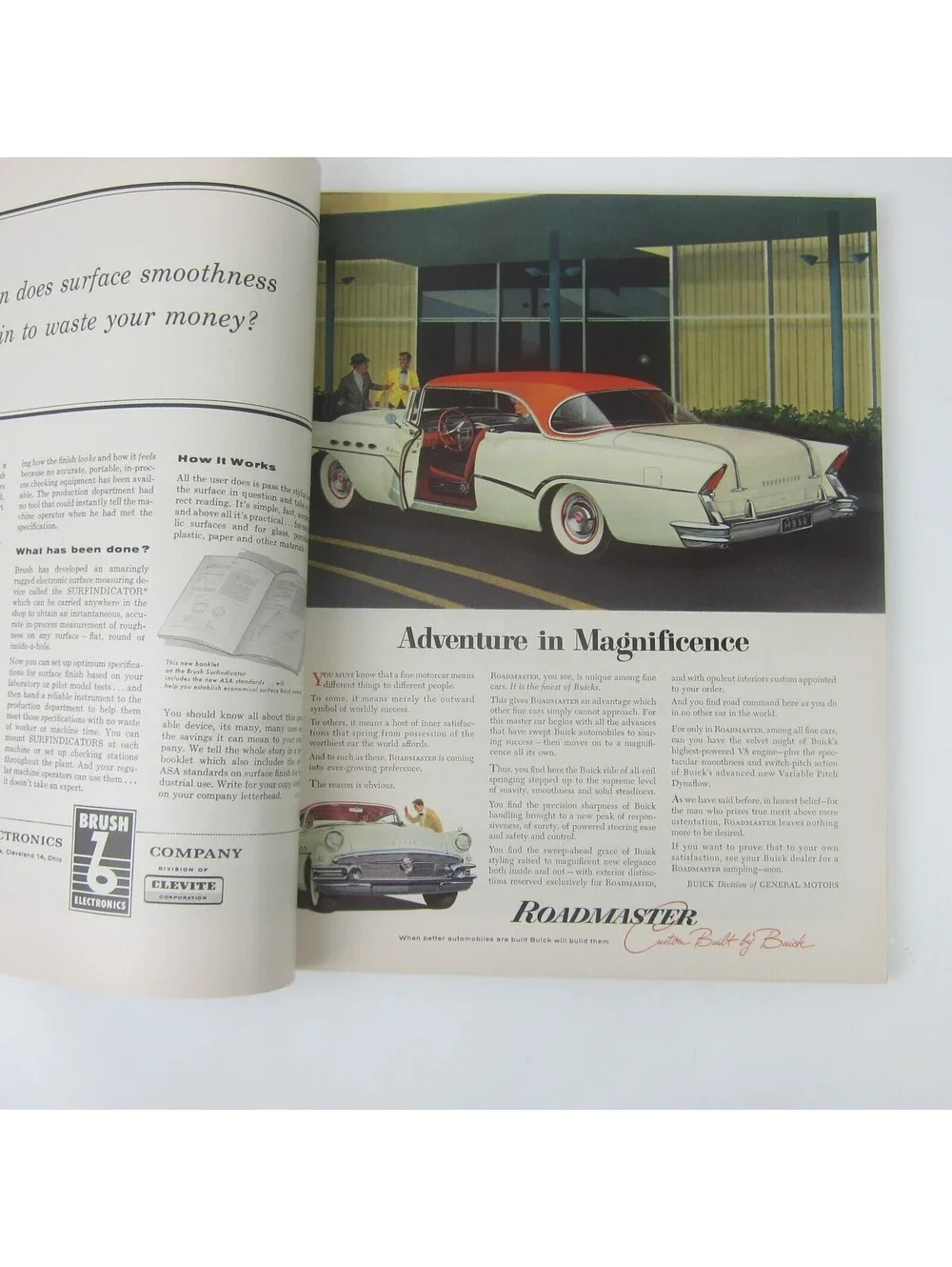 Vintage FORTUNE Magazine April 1956 Buick Lincoln Oldsmobile Chrysler Ford Ads